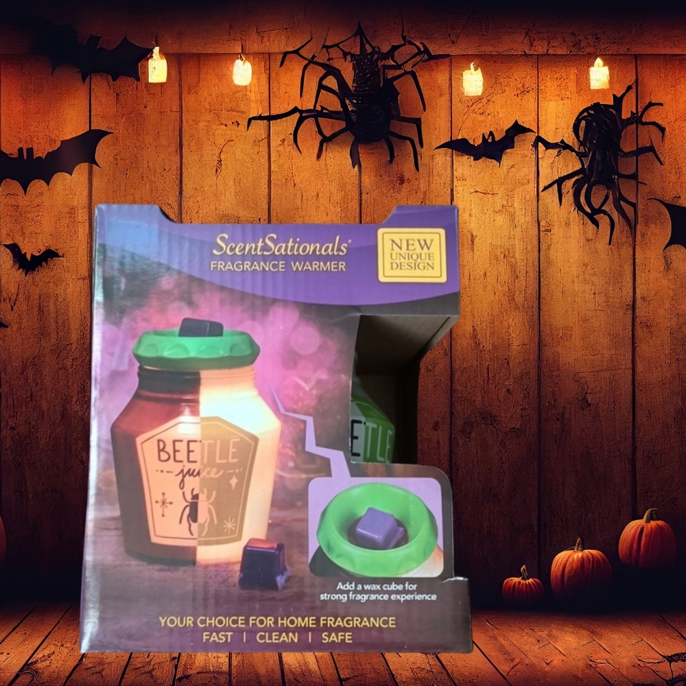 Beetlejuice 2024 ScentSationals Fragrance Wax Warmer NEW